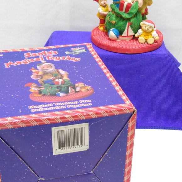 Santa's Magical Toy Shop Collectible Figurine - Cheryl Ann Original 1995 Vintage - Picture 11 of 11